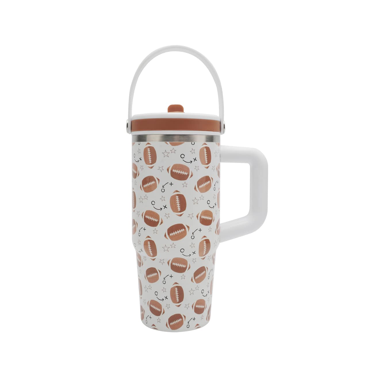 Gobelet isotherme en acier inoxydable Football de 591 ml d’Ashland